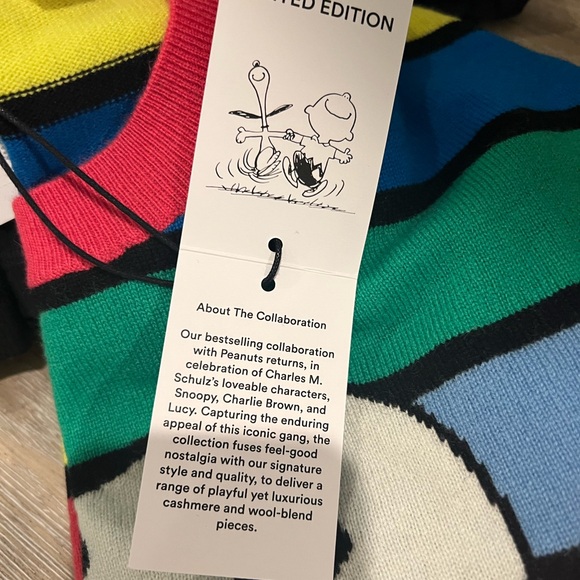 Chinti & Parker Peanuts Colorful Knit Sweater - Picture 4 of 4